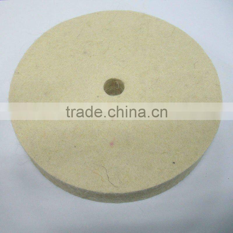 100% wool griding wheels