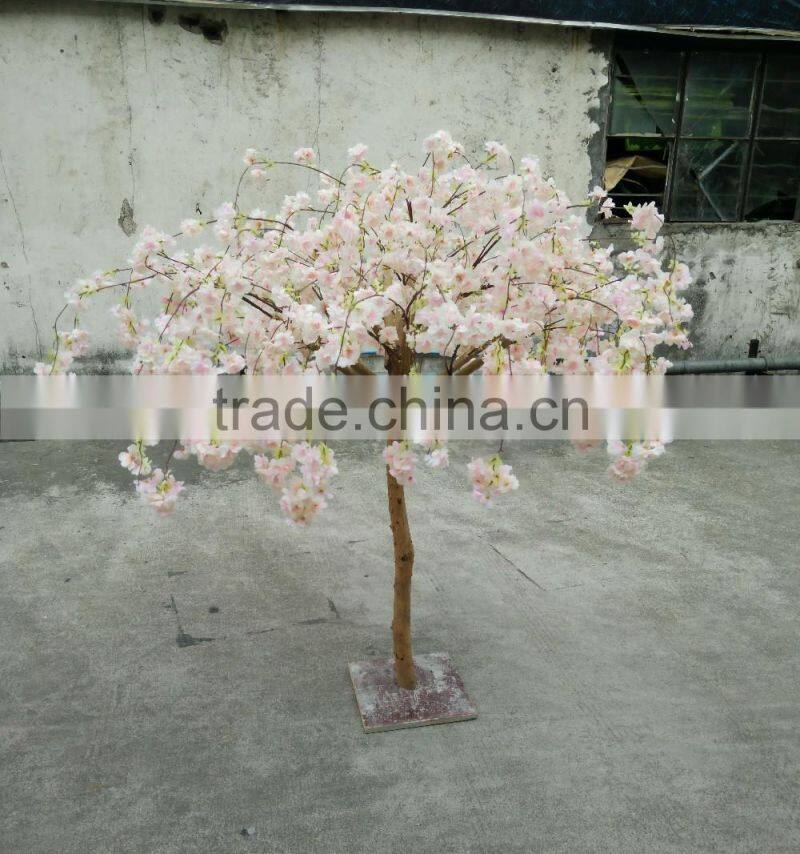 factory outlets ornamental artificial cherry blossom tree wedding table centerpieces