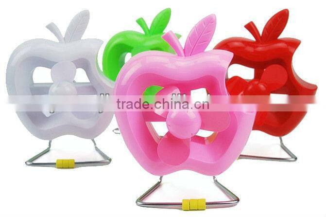Creative bite the apple USB fan - pink