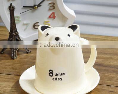Bear Animal Cups&Saucer