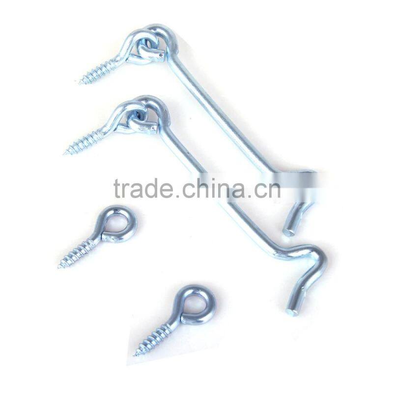 2-9/16" zinc-plated steel screw hook