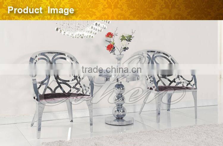 Stainless steel leisure chair