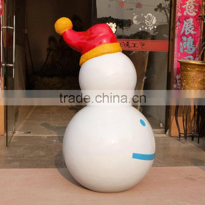 Fiberglass Christmas snowman decoration