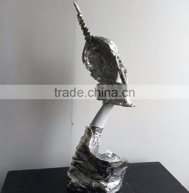 Resin art head statue