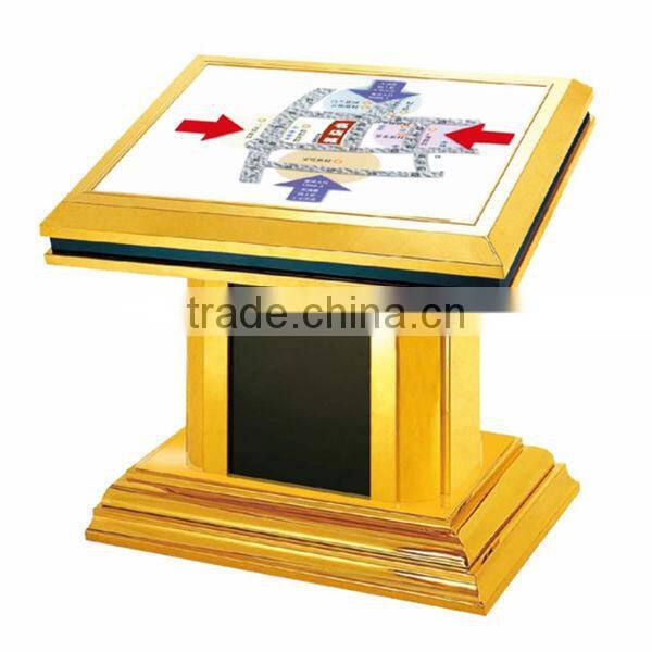 hotel lobby advertising light box DX-3, Shopping mall guide stand for sale