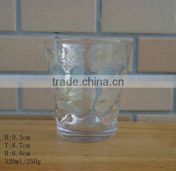 promotional special eobossed whisky glass cup
