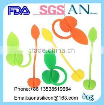 Dongguan factory Wholesale rainbow silicone fish bone wire cable organizer