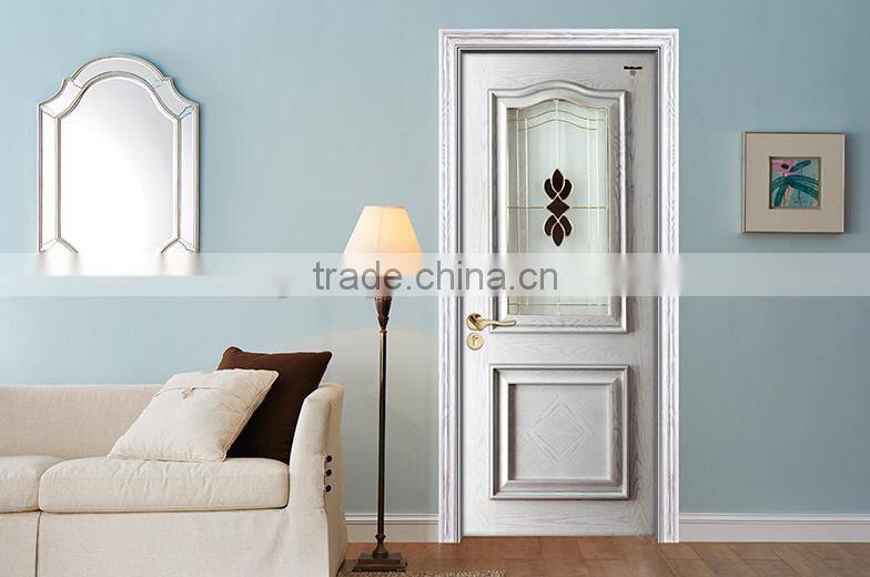 Modern design American style wooden door security door (BG10-M485)