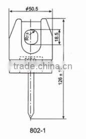 802series wiring porcelain insulator with high quality