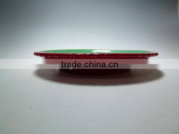 Ceramic Plate For Christmas Hot Sales