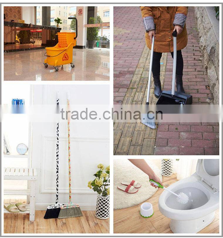 Unique design high quality plastic indoor sweep easy broom