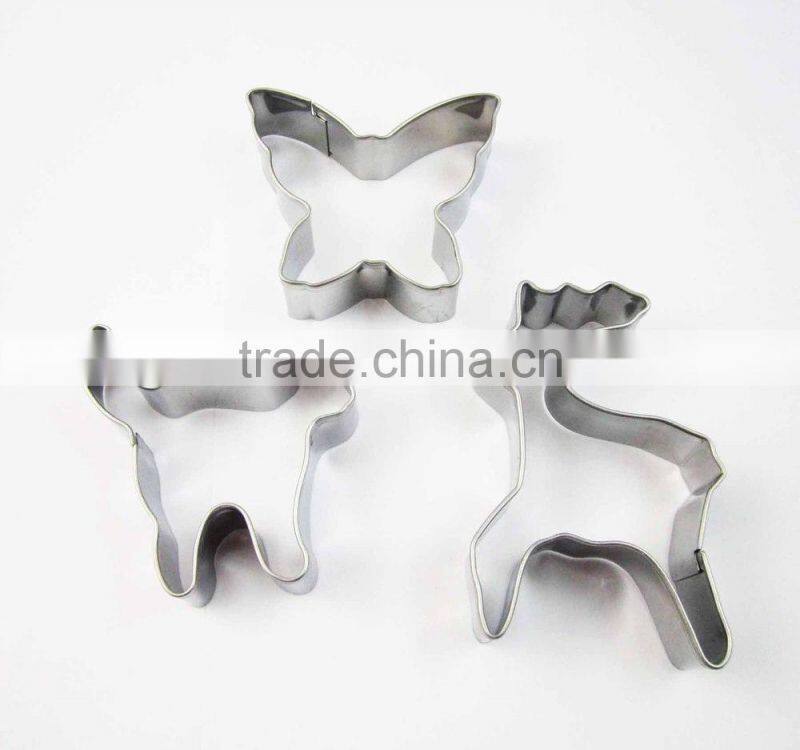 Cute Stainless Steel Cookie Mold
