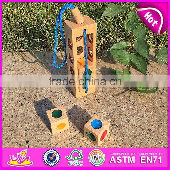 2016 top sale funny wooden baby windmill toy W01A090