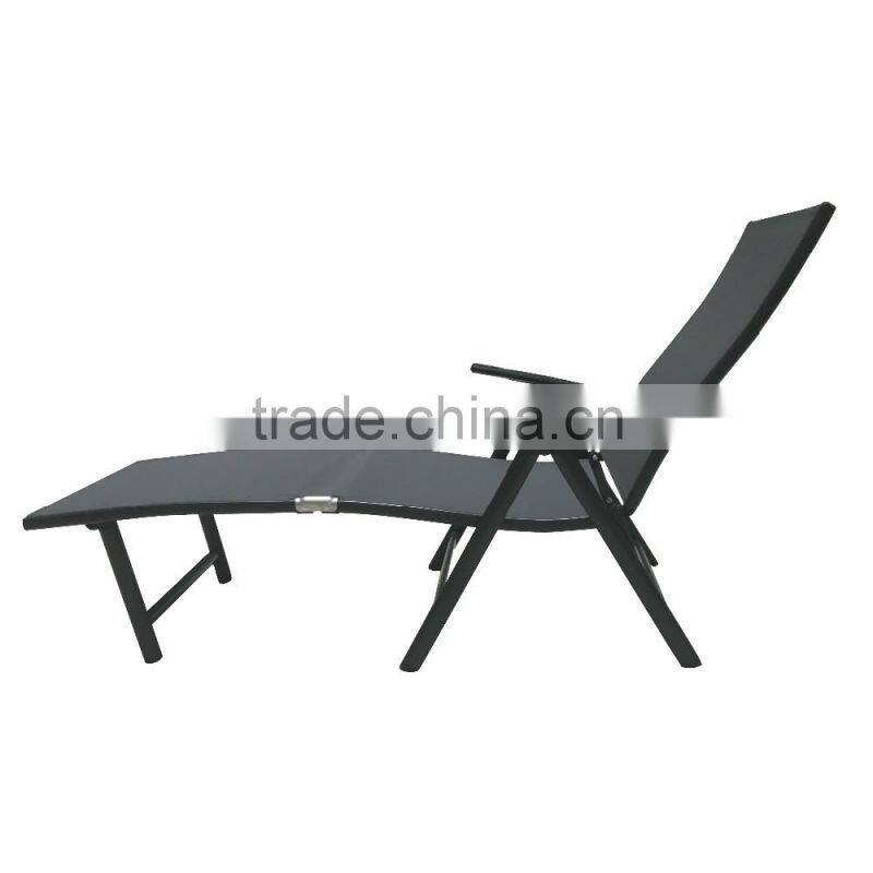 Teslin 7 adjustable zero gravity recliner folding chair for sleeping and outdoor use