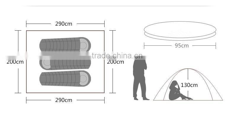 2016 new outdoor 3-4 people throw automatic tents Super light speed up camping tent