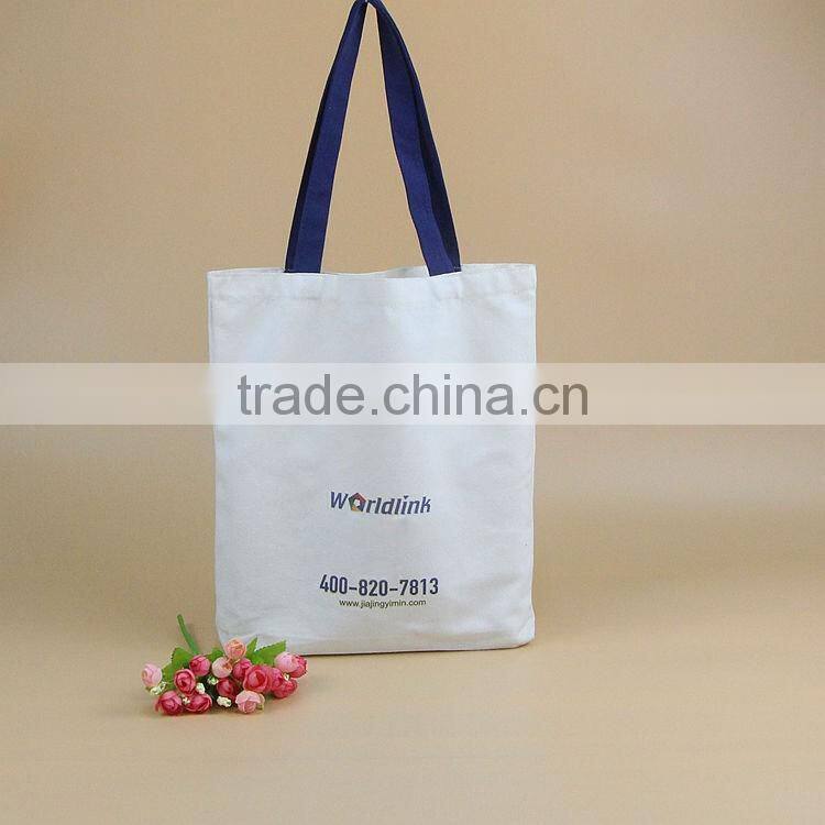 Bulk sale reusable cotton canvas carry bag