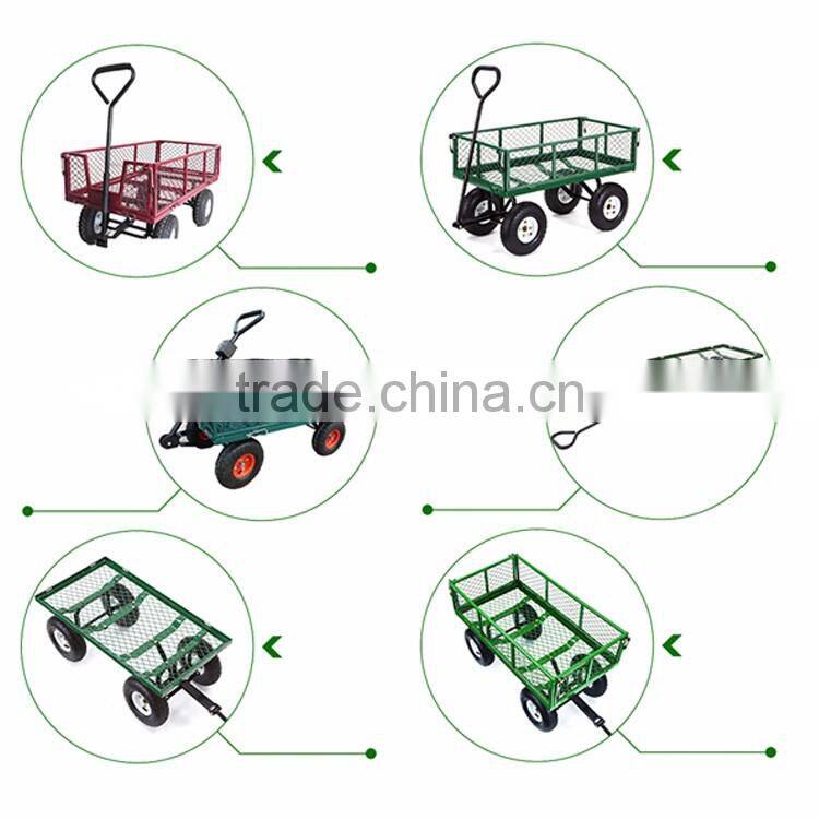 qingdao wantai high quality children garden wagon tool cart