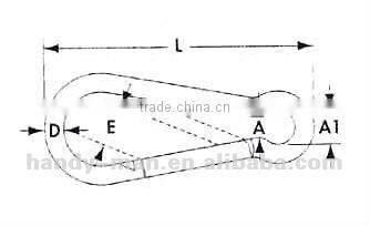 Stainless Steel Snap Hook