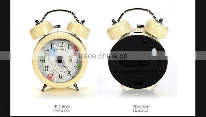 Metal alarm clock