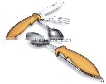Detachable picnic knife, aluminium handle,camping sets