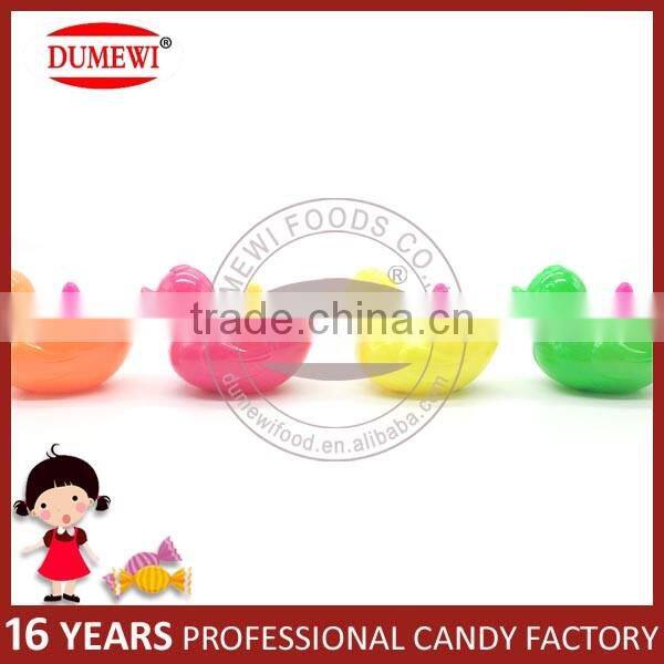 Giant Duck Shape Fruit Powder Candy Toy Novelty Candy Toy