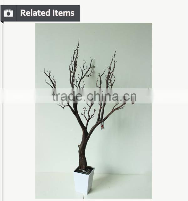 Artificial jewelry hanging centerpiece dry tree branch for wedding decoration supply and showcase decoration