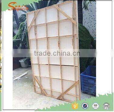 popular personized size fashion rose artificial flower wall for indoor decoration