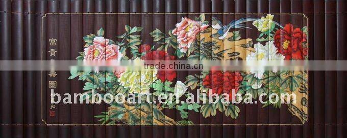 bamboo carving crafts (flower)