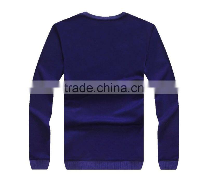 Raidyboer Men's long sleeve t shirt 100% cotton with round neck