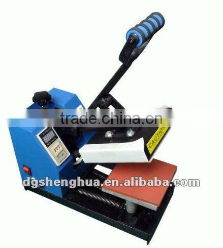 Mini Size Pneumatic Heat Press Machine,logo,banner, t-shirt printing machine(CY-D4)