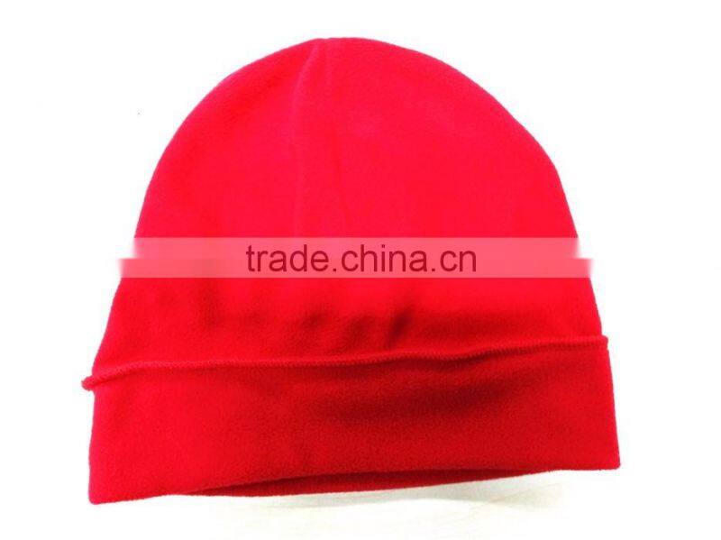 polar fleece beanie hat