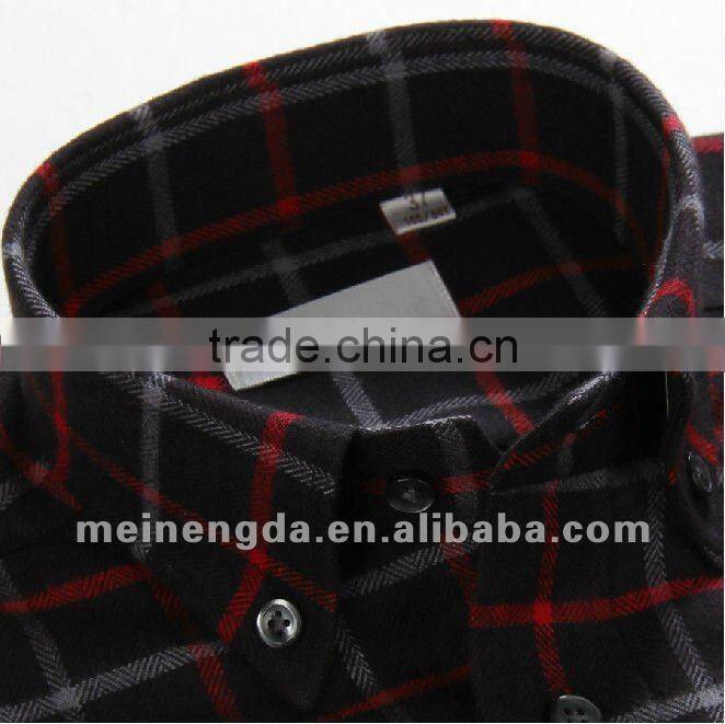 red plaid u-shark for men