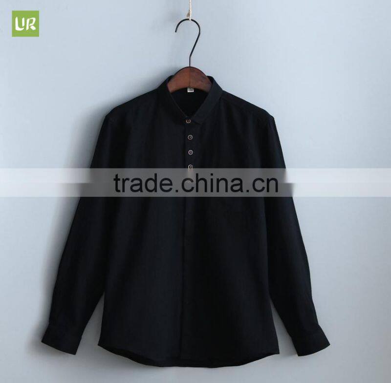 2017 factory manufacture Casual cotton long sleeve dress shirt and line shirts for man