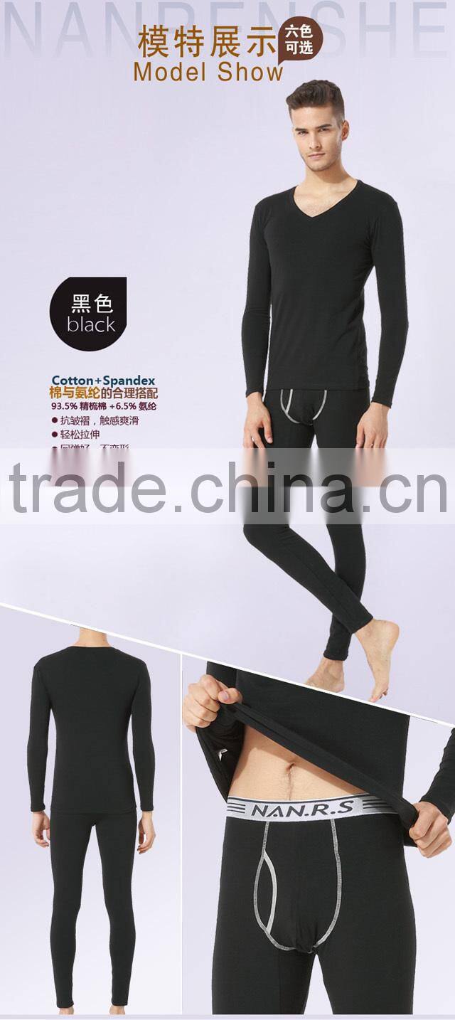 2015 new sexy long johns 95% cotton 5%spandex long johns