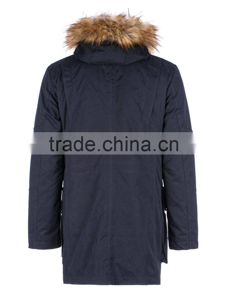 OEM New Design Detachable 3-in-1 Functional Hooded Man Nylon Padded Jackets
