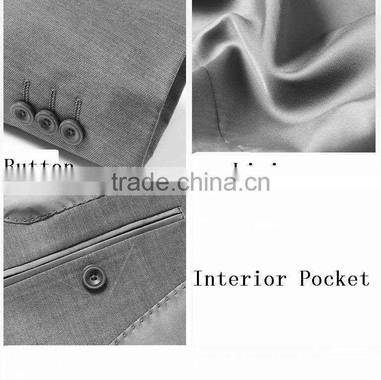 Wholesale Stand Collar 2-Button Formal Dresses Wear For Men