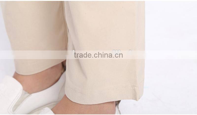 Plus Size Stretch Maternity Clothes Belly Band Trousers Straight Cut Pregnant Pants Maternity Pants