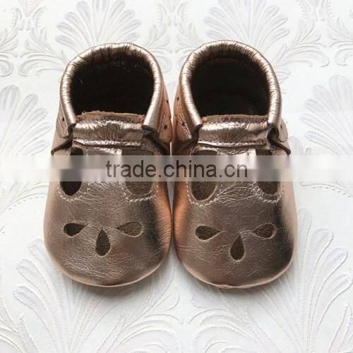 2017 baby sandals baby leather sole