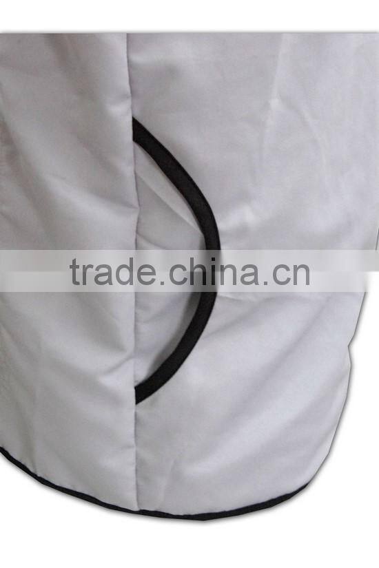 China manufactory high quality light color tailored unique pocket work vest