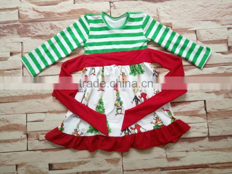 Wholesale children's boutique clothing fashion design small girls dress