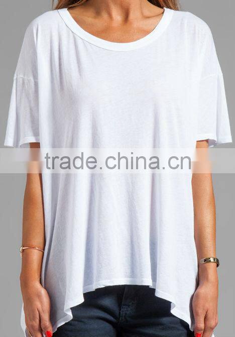 Tissue Jersey Drop Shoulder Short Sleeve