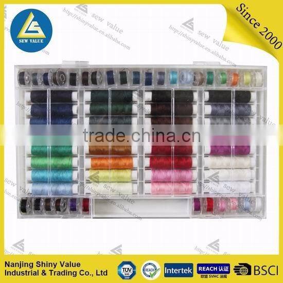 40pcs colorful polyester thread