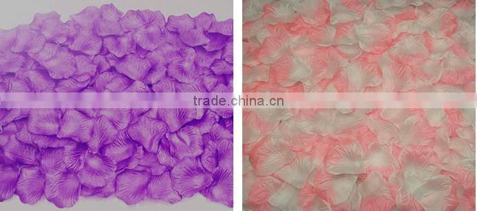 Festival decoration flower silk rose petals wholesale--37 color for choose