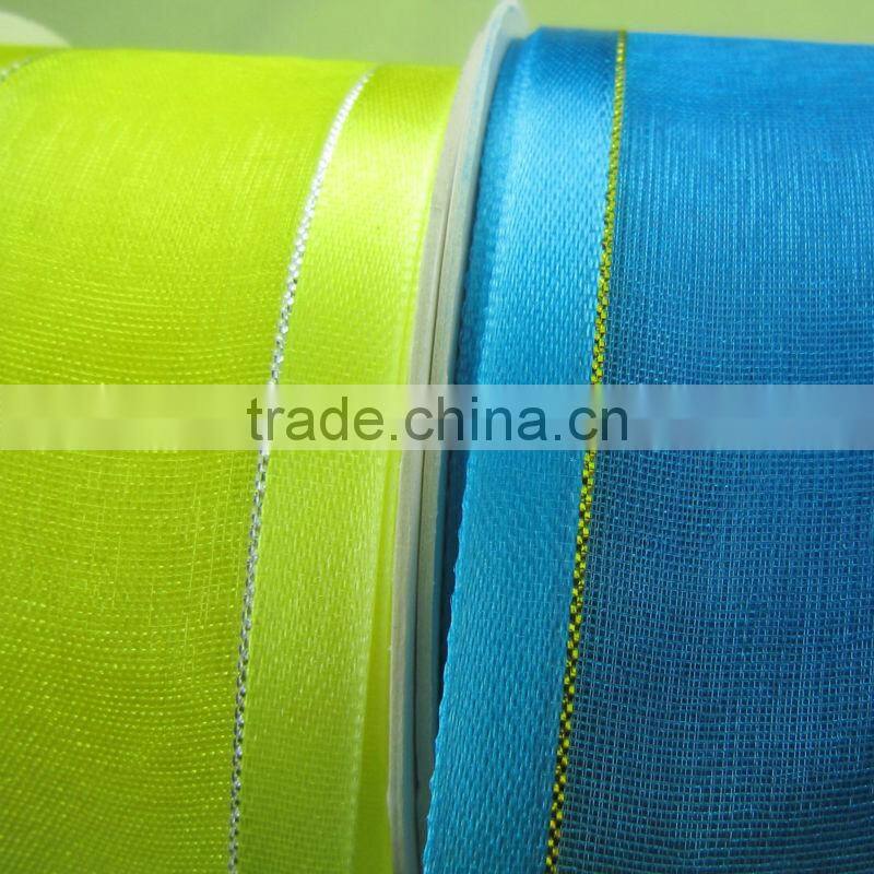 Wired Edge Decorative Christmas Ribbon