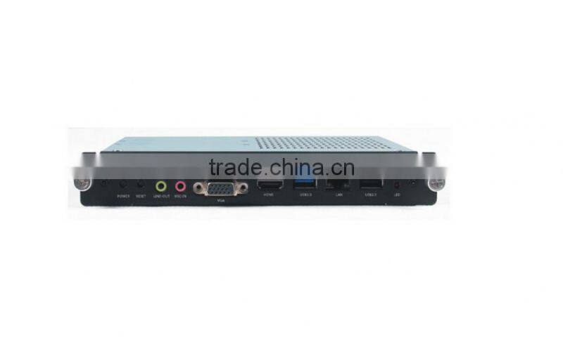 OPS embedded mini PC with celeron dual core C1037u