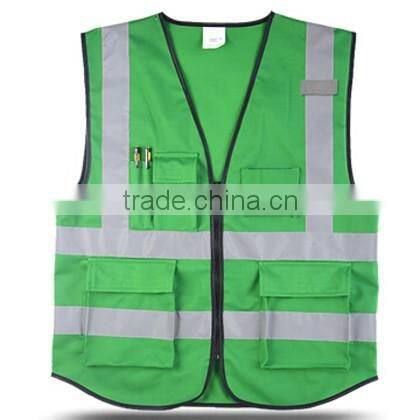 Customized Design And Color High Visibility Mesh Reflective Safety Vest