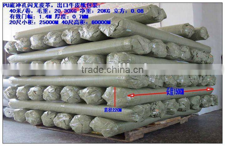 Shiny Pu Leather Definition