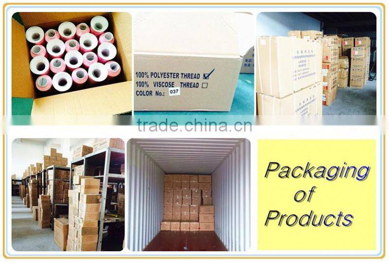 100% Polyester Embroidery Thread 75D/2, 120D/2, 150D/2, 250D/2, 300D/2