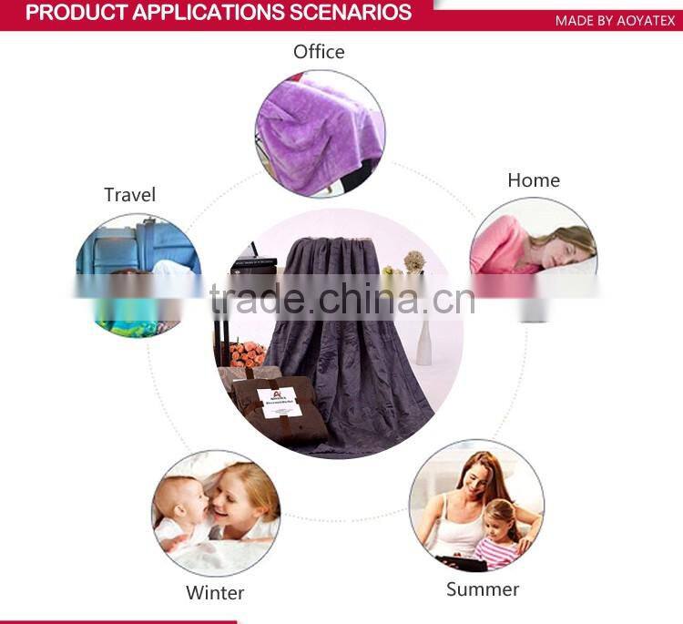 new design super soft microminkm solid sherpa blanket