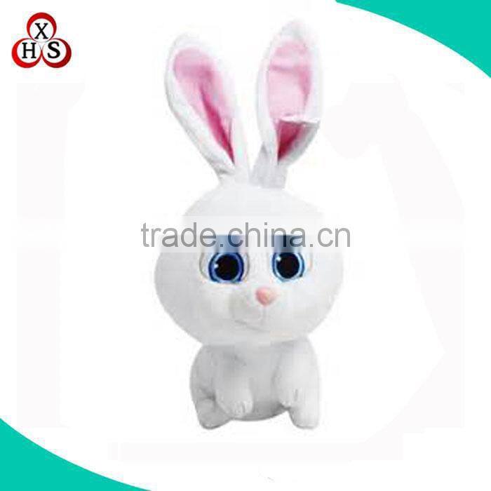 best made cuddly stuffed plush white rabbit toy